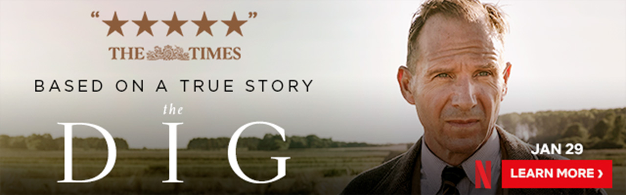 The Dig Netflix campaign banner