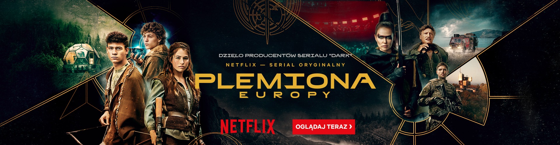 Tribes of Europa Netflix campaign banner